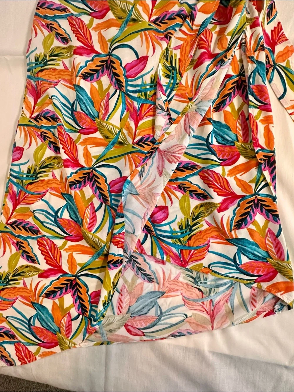 Caribbean Joe Tropical Wrap Sarong skirt, beach girl, coastal Caribbean
